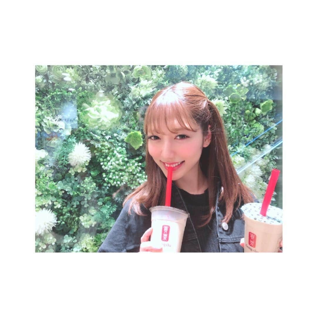 野中美郷さんのインスタグラム写真 - (野中美郷Instagram)「♡ #タピオカ #ごんちゃ #ゴンチャ #天神 #天神PARCO #貢茶  きのう久しぶりにタピオカのんだ💛」4月13日 17時40分 - n.mi3sa3to10