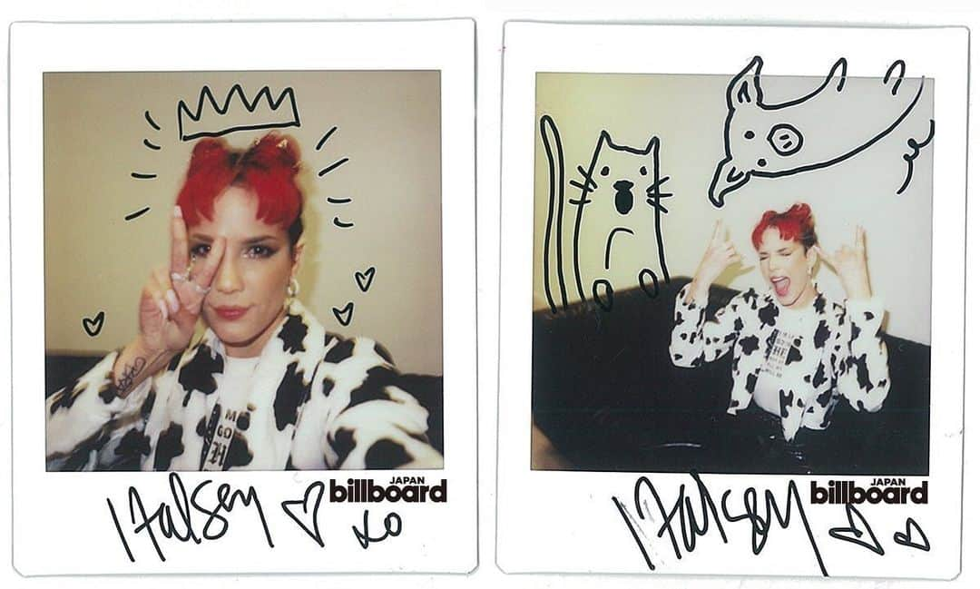 ビルボード・ジャパンさんのインスタグラム写真 - (ビルボード・ジャパンInstagram)「👑😻 @iamhalsey」4月13日 17時40分 - billboard_japan