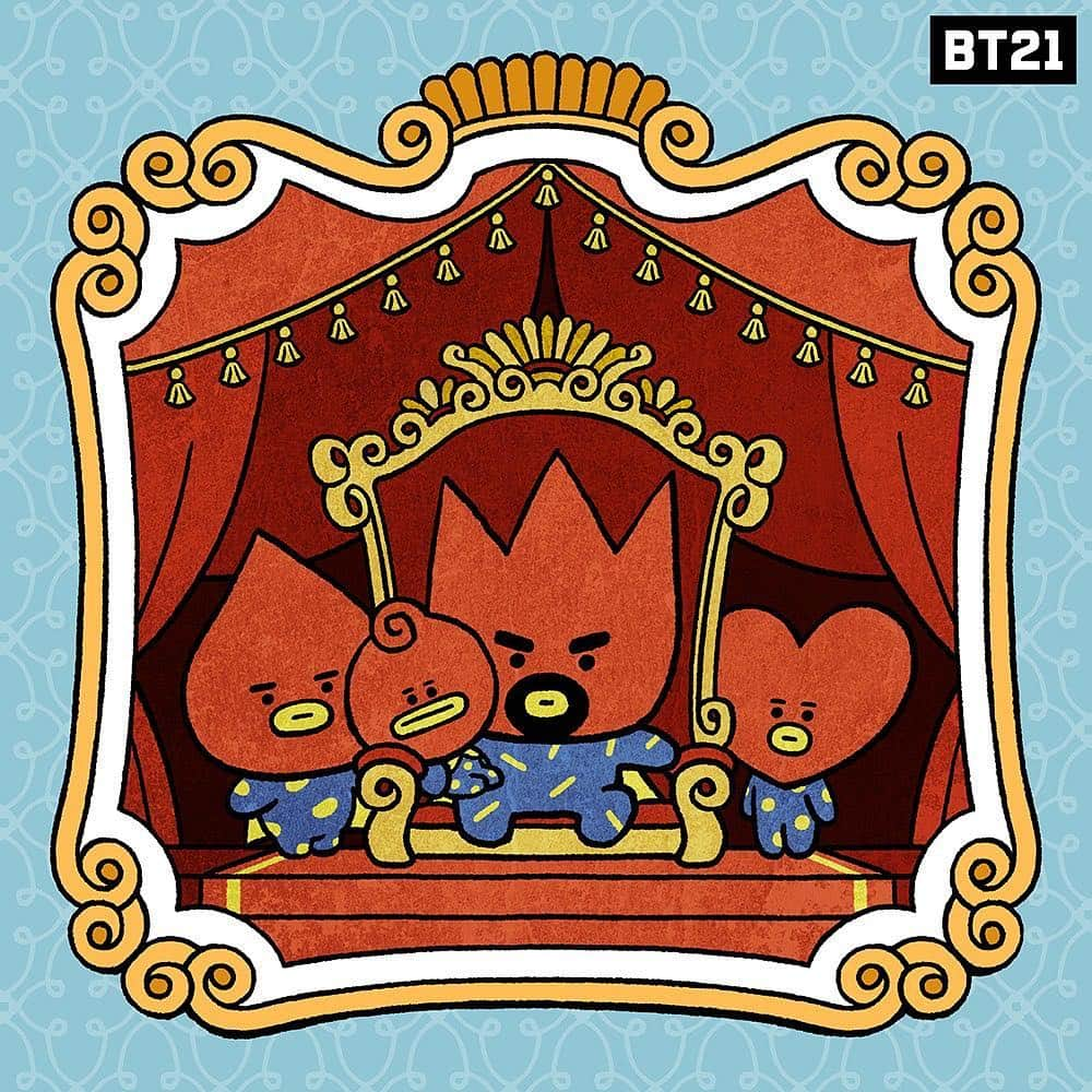 BT21 Stars of tomorrow, UNIVERSTAR!さんのインスタグラム写真 - (BT21 Stars of tomorrow, UNIVERSTAR!Instagram)「Crown Jewels of Planet BT 👑 #BT21_UNIVERSE #TATA #FAFA #TUTU #TITI #BT21」4月13日 18時00分 - bt21_official