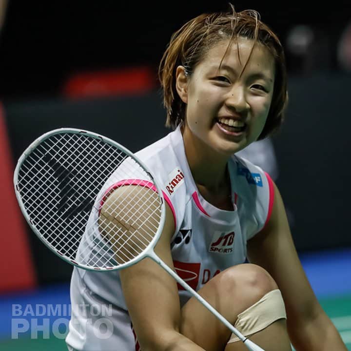 奥原希望さんのインスタグラム写真 - (奥原希望Instagram)「. Through  to finals!! Long time I can't with TAI Tzu Ying from Taipei. I'm very excite and looking forward to playing with her. She is No.1 player of the world now. I'll try to her and first title of Singapore. . 決勝進出！ やっとタイツーイン選手と対戦できる✨いつぶり⁈というくらい全然対戦できていなかったので、とてもワクワクしています！彼女は今世界のトップ！明日彼女と初のシンガポールオープンのタイトルに挑戦します٩( ᐛ )و. . #singaporeopen2019super500 #badminton #nozomiokuhara #finals」4月13日 19時03分 - okuharanozomi