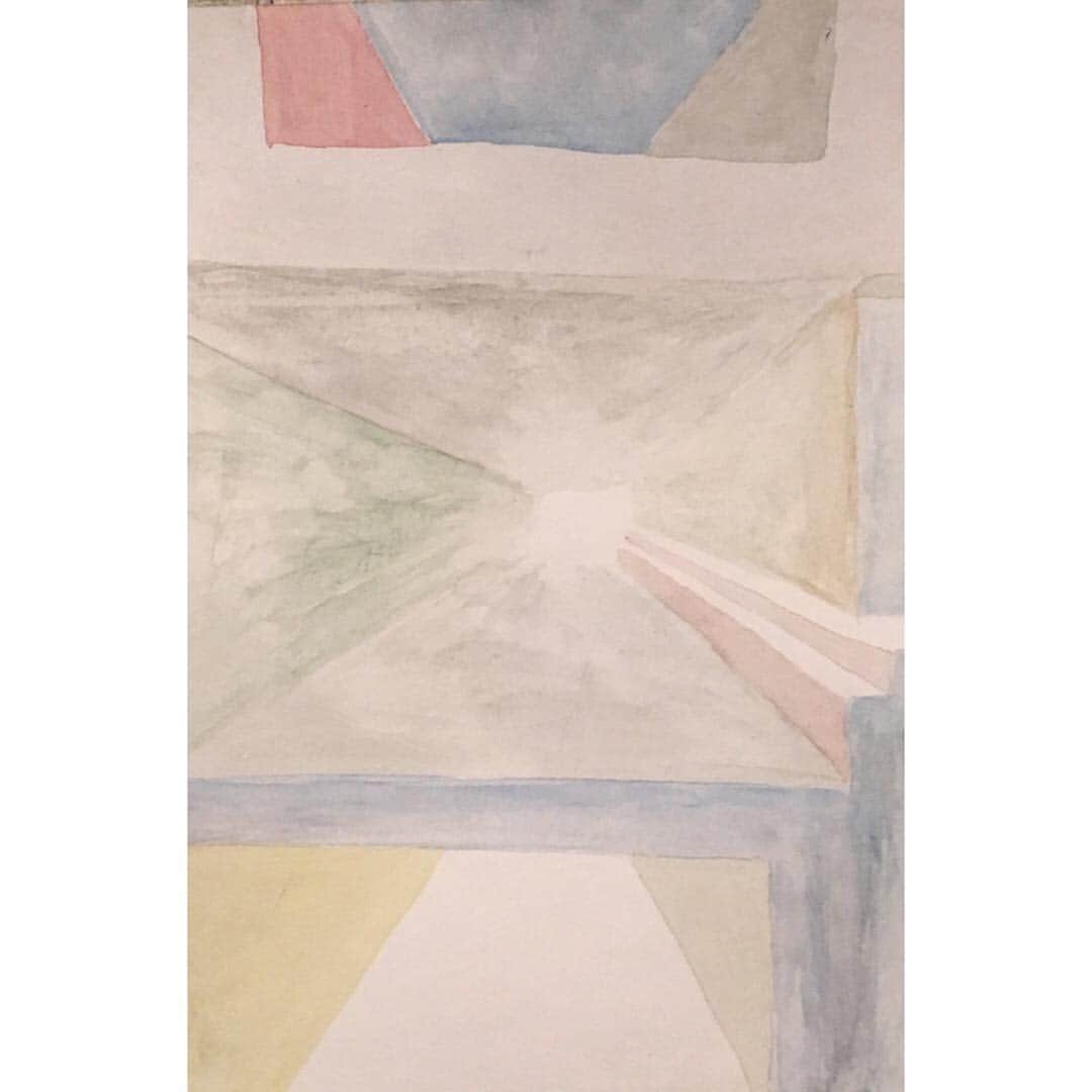 浅野忠信さんのインスタグラム写真 - (浅野忠信Instagram)「John Lurie and his bird.  And a tunnel.  #watercolorpainting」4月13日 19時44分 - tadanobu_asano