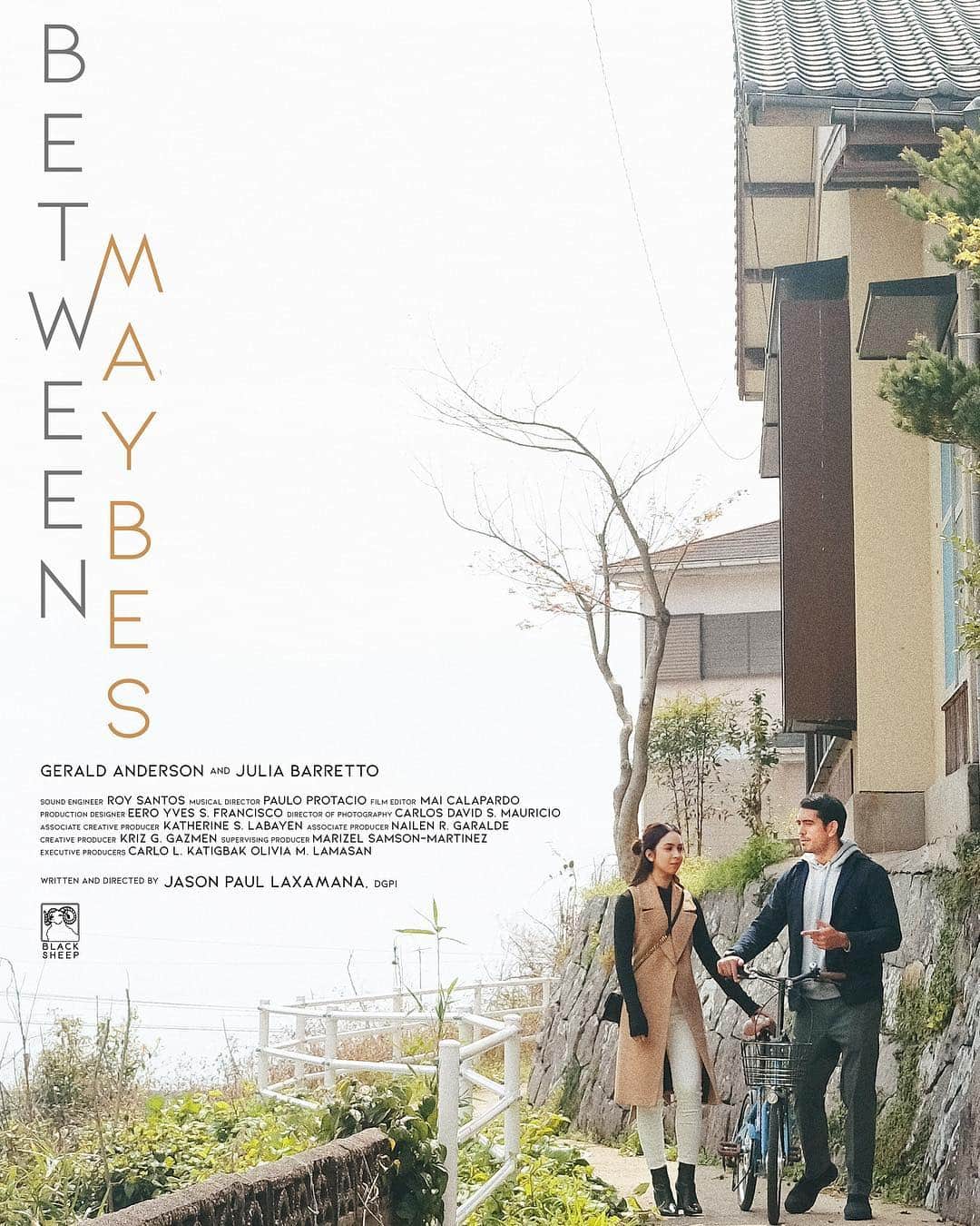 ジュリア バレットのインスタグラム：「“BETWEEN MAYBES” in cinemas May 15.  Takas tayo... kahit ngayon lang. Pwede?」