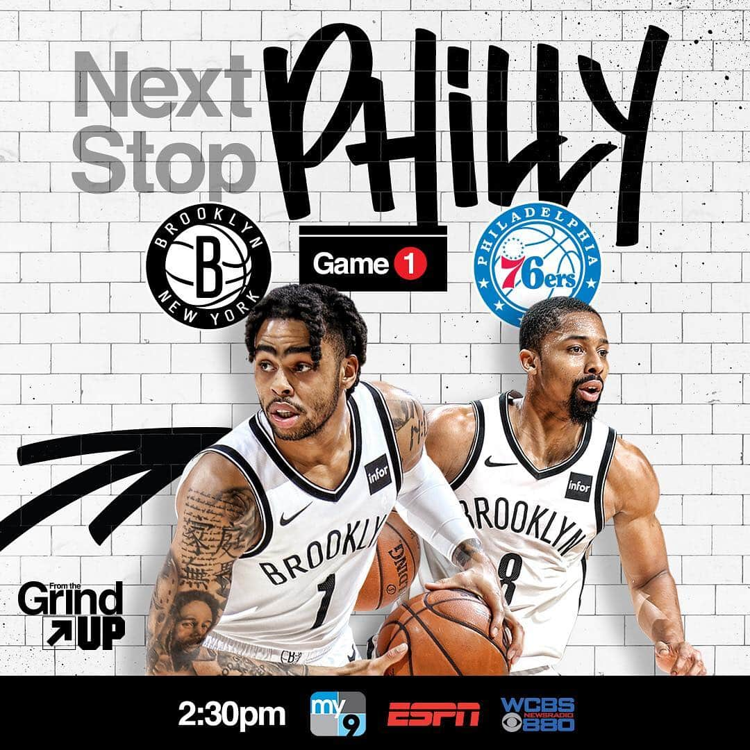 Brooklyn Netsさんのインスタグラム写真 - (Brooklyn NetsInstagram)「PLAYOFF GAMEDAY. #WeGoHard」4月13日 21時47分 - brooklynnets