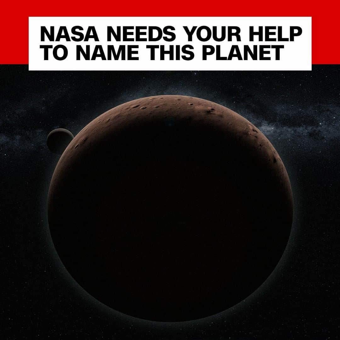 CNNさんのインスタグラム写真 - (CNNInstagram)「The largest known minor planet in our solar system has gone nameless for the past decade since it was discovered, known only as 2007 OR10 🌌The three astronomers who discovered it want your help to change that. To land on a suitable name, the International Astronomical Union has selected three options: Gonggong (a Chinese water god), Holle (a European winter goddess of fertility, rebirth, and women), and Vili (a Nordic deity). To vote, check out their website 2007or10.name. (📸: 2007OR10.name)」4月13日 21時40分 - cnn