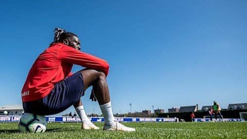 バカリ・サコのインスタグラム：「⚽️ ❤️🦅@cpfc」