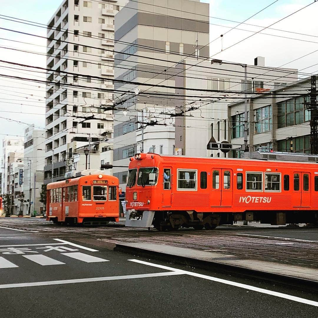 吉川正洋さんのインスタグラム写真 - (吉川正洋Instagram)「そそられます。松山・大手町のダイヤモンドクロス。」4月13日 22時23分 - dhyoshikawa