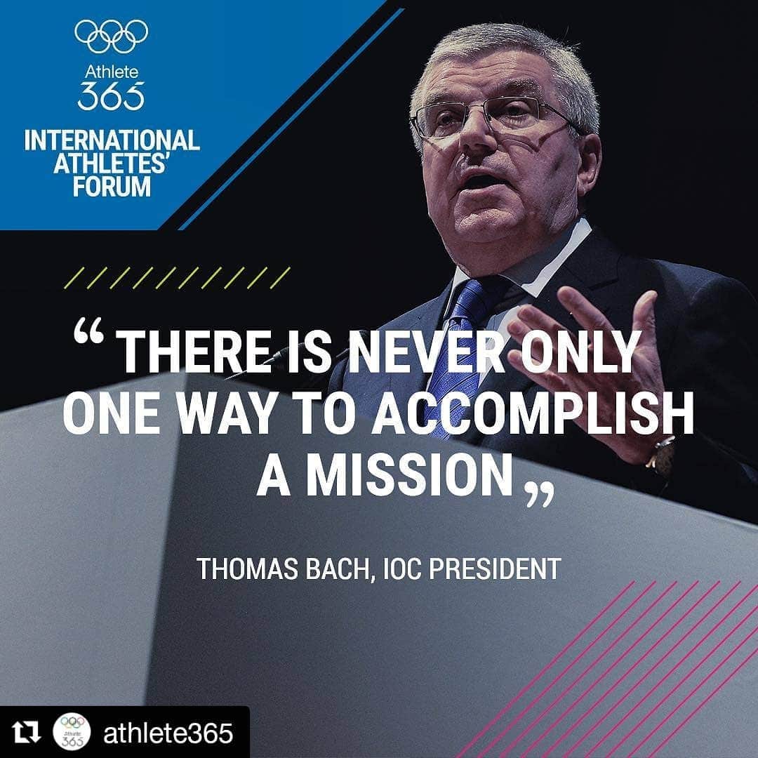 のインスタグラム：「In his opening speech at the 9th International Athletes’ Forum, IOC President Thomas Bach calls for all members of the Olympic movement to come together, share their voices and work towards our common goals... Follow @athlete365 for updates on the largest Athlete forum  #athlete365 #athletesforum」