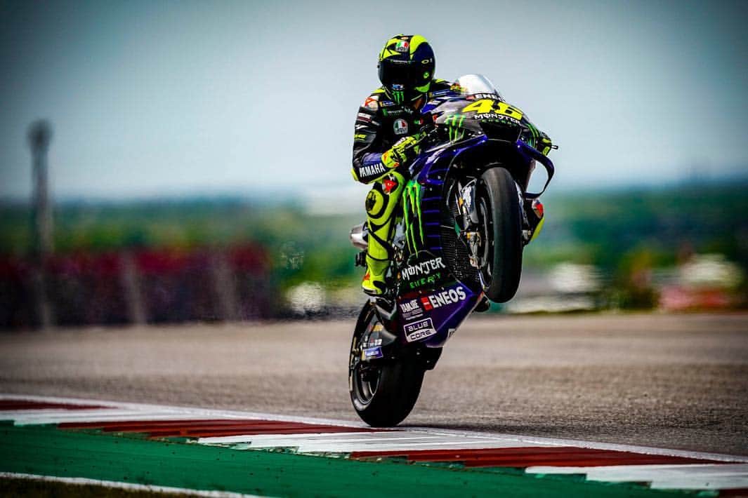 バレンティーノ・ロッシのインスタグラム：「Circuit of the Americas,Austin  Friday,free practice 📸 @falex79 @mighelon」