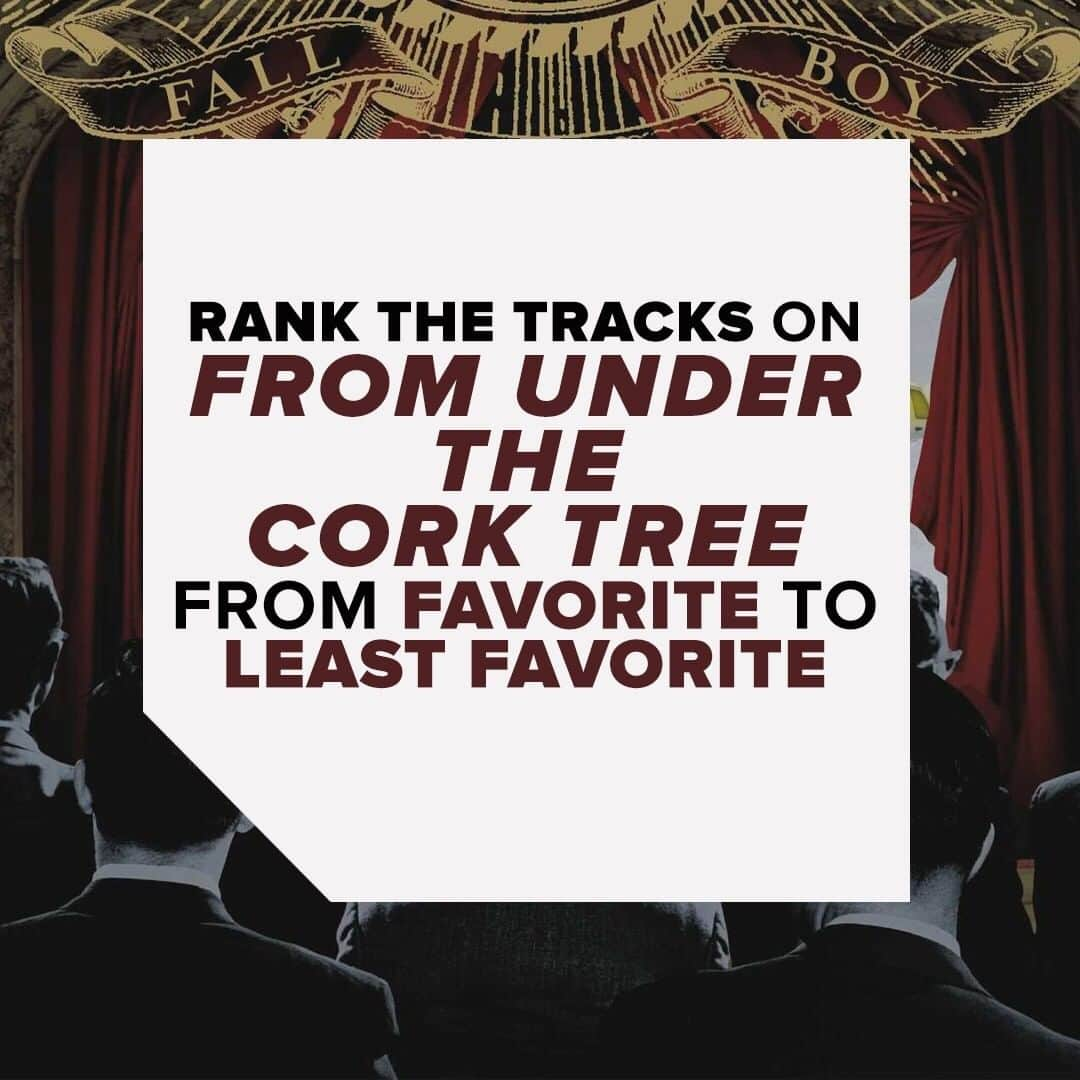 Alternative Pressさんのインスタグラム写真 - (Alternative PressInstagram)「We're going to start the day with a hard one for @falloutboy's 'From Under The Cork Tree' 😫⁣ .⁣ .⁣ .⁣ #altpress #ap #alternativepress #iamap #falloutboy #fob #fromunderthecorktree #FUTCT」4月13日 23時01分 - altpress