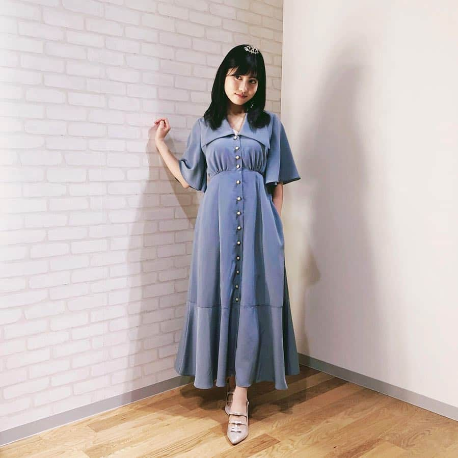 谷口めぐさんのインスタグラム写真 - (谷口めぐInstagram)「ソロイベントで着た私服✨ このワンピースの形や質感、色味がどストライクですぐにゲットしました✌︎本当にお気に入り❤︎ #gyf_tokyo #jillstuart #ワンピース #ロングワンピース #ドレス #シンデレラ 風？ #ギャフトーキョー  #めぐコーデ」4月13日 23時47分 - o_megu1112