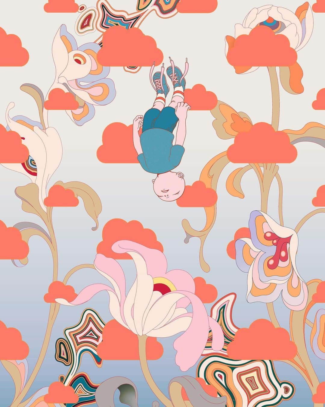 ジェームス・ジーンさんのインスタグラム写真 - (ジェームス・ジーンInstagram)「✨☁️✨」4月13日 23時56分 - jamesjeanart