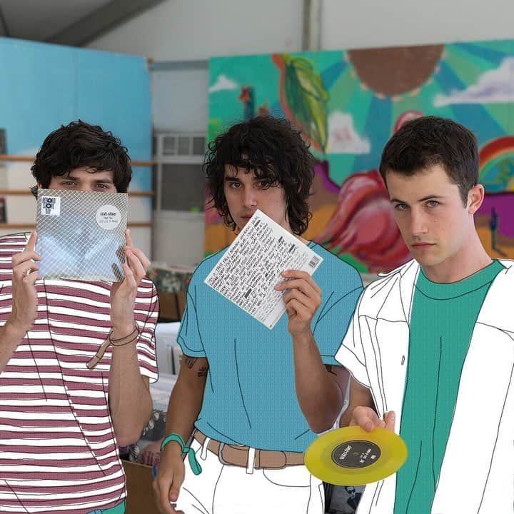 のインスタグラム：「@wallowsmusic dropped some limited edition vinyl off at the Record Store for @recordstoredayus. Head to the shop on the Terrace to find it and browse thousands of other selections. 🖌: @basphi」