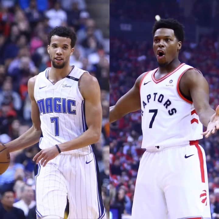マイケル・カーター＝ウィリアムスのインスタグラム：「MCW (10-5-2) vs Kyle Lowry (0 points) in game 1 today 👀 - Follow @mr_carter10 (me) for more! - Will the Magic beat the upset the Raptors?」