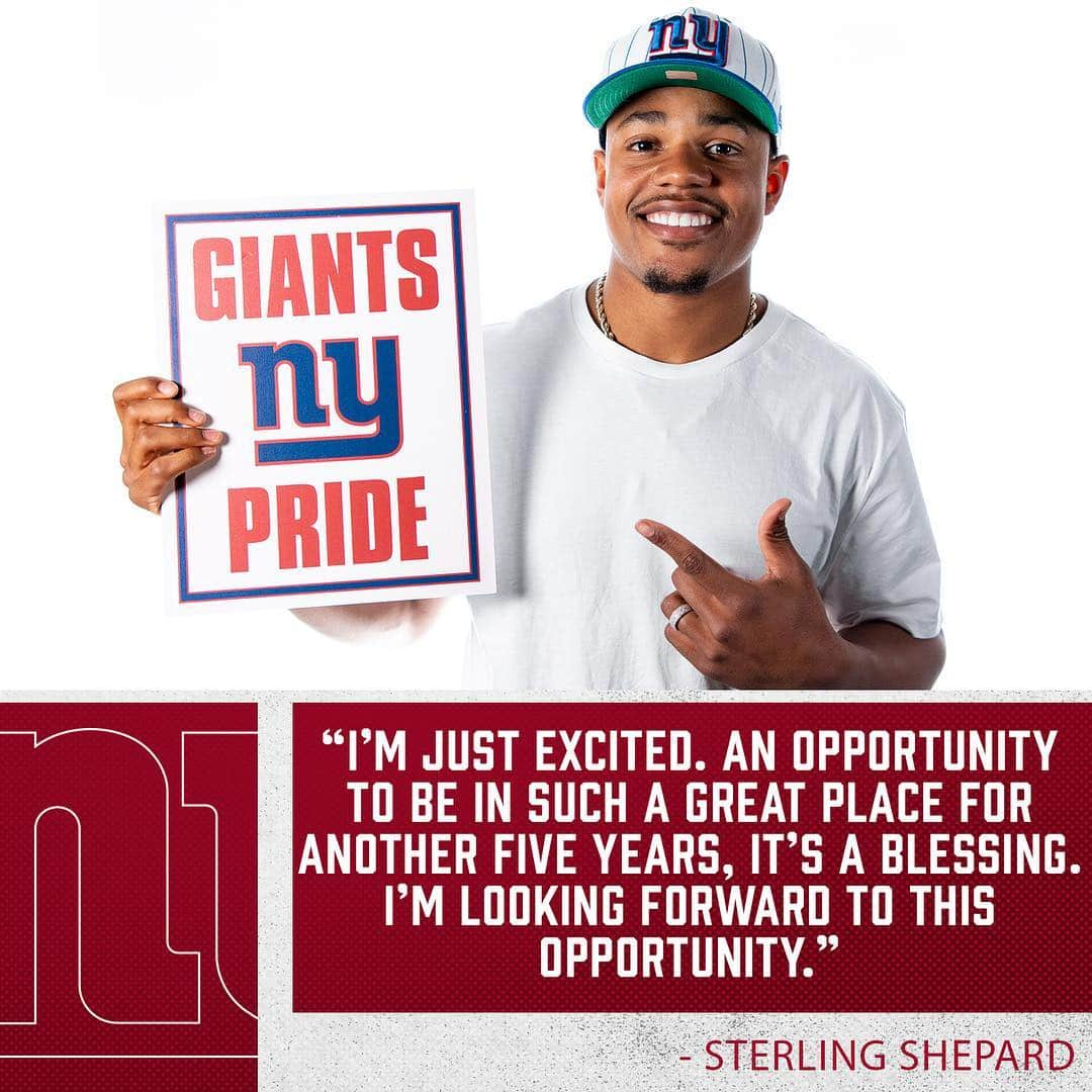 New York Giantsさんのインスタグラム写真 - (New York GiantsInstagram)「🗣💯 @sterl_shep3」4月14日 10時22分 - nygiants