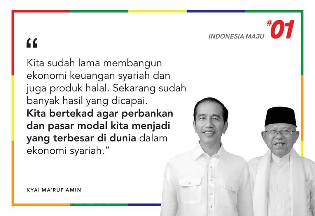 エリック・トヒルさんのインスタグラム写真 - (エリック・トヒルInstagram)「Pasangan Jokowi-Ma'ruf Amin menutup kampanye dan debat pilpres pamungkas dengan prima. Tetap dengan ide-ide segar untuk membangun ekonomi berbasis tehnologi dan industri kerakyatan demi kesejahteraan bangsa, serta terus menebar semangat dan sikap optimisme demi menuju Indonesia maju. Jokowi-Ma’ruf Amin akan menjamin rakyat dan bangsa Indonesia siap menuju kehidupan yang jauh lebih baik dan mampu bersaing serta berdiri lebih unggul dari negara-negara maju saat ini.  Menutup masa kampanye terbuka ini, saya ingin mengucapkan terima kasih kepada seluruh pendukung Jokowi-Ma'ruf Amin untuk seluruh doa dan dukungan yang tulus dan tidak ada hentinya. Saya mengajak seluruh pendukung paslon 01 untuk tidak menyianyiakan hak pilih nya dan datang ke TPS pada Hari Rabu, 17 April 2019. Kita coblos yang pakai Baju Putih, nomor urut 01, Jokowi Amin. Kita kawal terus proses demokrasi Bangsa ini dengan kegembiraan dan kerukunan. Kita teruskan perjuangan kita, menuju INDONESIA MAJU.  #01IndonesiaMaju (source 📷 : Antarafoto)」4月14日 1時54分 - erickthohir