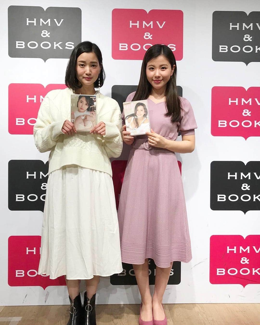 倉田瑠夏さんのインスタグラム写真 - (倉田瑠夏Instagram)「4/13。大阪HMV&BOOKS SHINSAIBASHIでの亜梨沙ちゃんとの合同イベント...♡ 初の地元大阪でのイベント...♡ 無事終了しました☺️🌸 . .  来てくださった皆様には本当に感謝の気持ちでいっぱいです💕 . . いつも来てくれるみんな。とっても久しぶりに会えた方。初めましての方。みんなに会えて楽しい時間を過ごせて幸せでした〜🥰👏 . . やっぱ2人やとずっと喋ってられるね🤣👏亜梨沙ちゃんとやったからか🤣👏 またみんなに会えるように、大阪でもお仕事できるように、がんばろうっっ🍀 . .  舞台で大阪来たいなぁ〜🍀☺️ . . . #osaka #大阪 #心斎橋 #hmv心斎橋 #hmvshinsaibashi #イベント #girls #dvd  #opa #心斎橋opa」4月14日 2時15分 - ruka.kurata