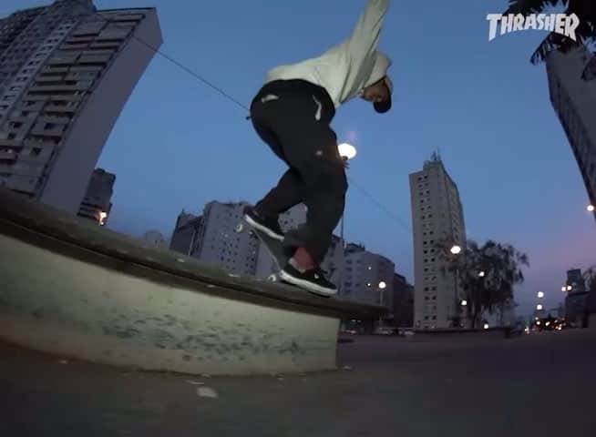 スラッシャーのインスタグラム：「More HEAT from @wiltonskate 🔥 Watch his ‘Your World Don’t Stop’ part on ThrasherMagazine.com 🇧🇷」