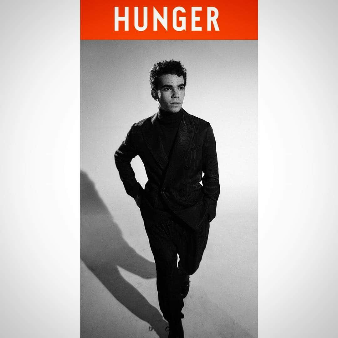 キャメロン・ボイスのインスタグラム：「My homies at @hungermagazine were hungry for some hard-hitting hollywood hullabaloo. check it out.」