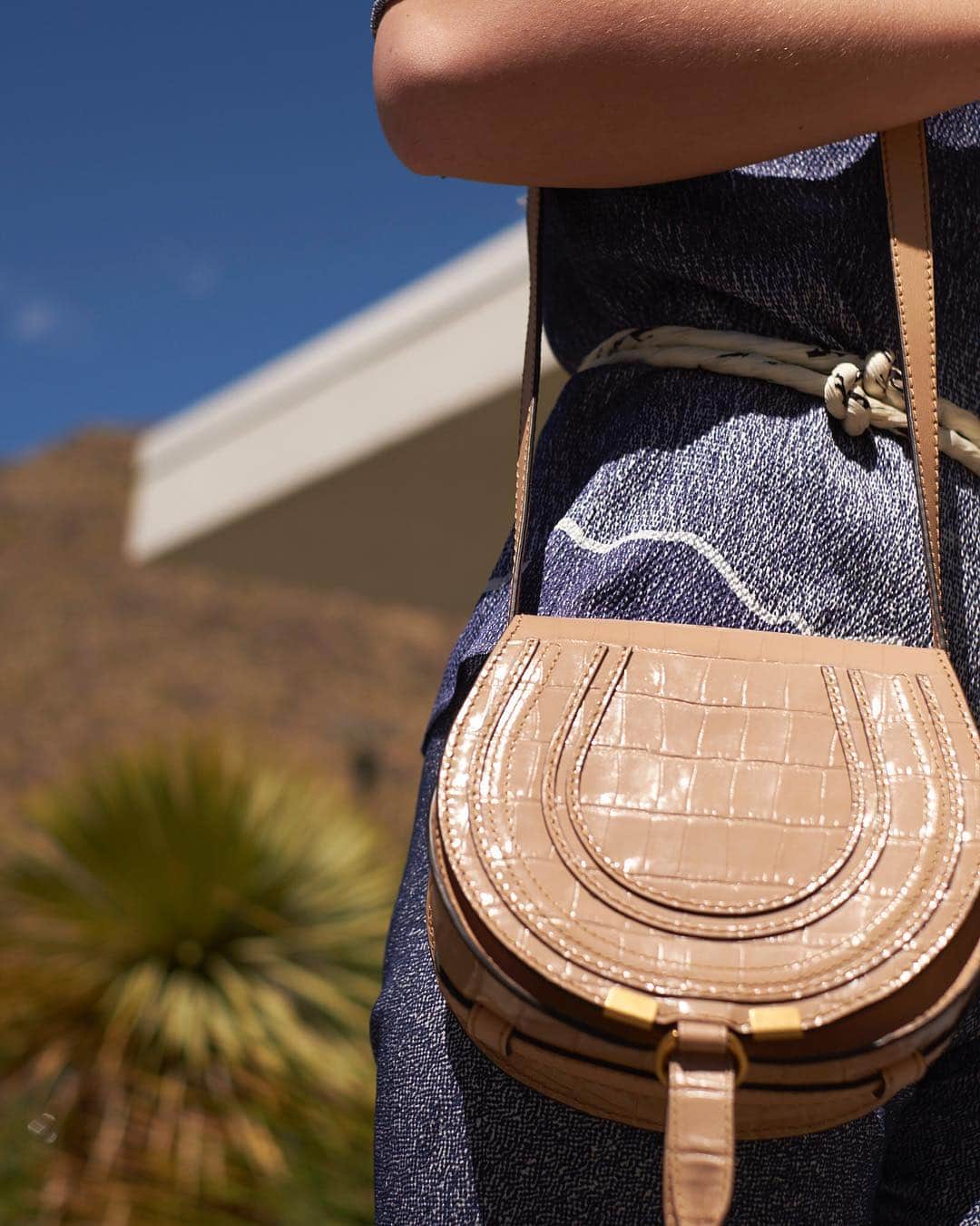 Chloéさんのインスタグラム写真 - (ChloéInstagram)「Iconic #chloe bags stand out against the California landscape at Coachella  #chloeGIRLS」4月14日 4時14分 - chloe