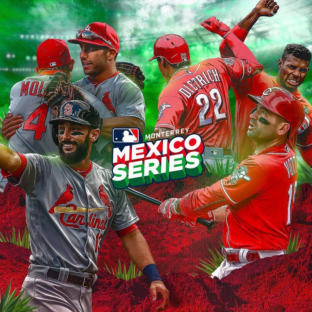 MLBさんのインスタグラム写真 - (MLBInstagram)「¡Béisbol en México!  Who's ready for tonight?」4月14日 4時53分 - mlb
