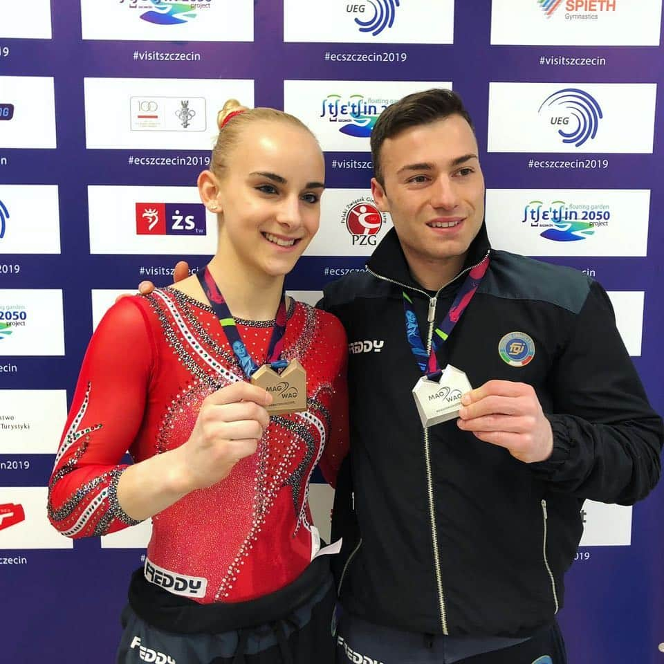 オリンピックチャンネルさんのインスタグラム写真 - (オリンピックチャンネルInstagram)「It's raining medals at #ECSzczecin2019. 😍⁣⠀ ⁣⠀ ✔️ @maxwhitlock claims his 4th European title⁣. ✔️ 22-year-old Dalaloyan gets his second medal⁣. ✔️ Russia keeps dominating⁣. ⁣⠀ Get ready for tomorrow by clicking the link in bio and reading all about the event and its headliners.」4月14日 4時54分 - olympicchannel_x