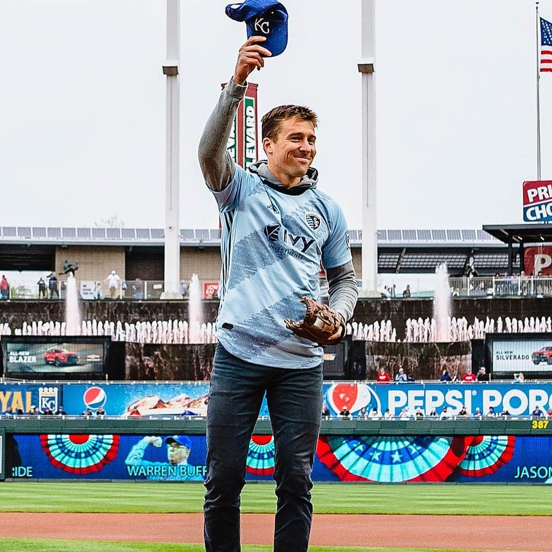 カンザスシティ・ロイヤルズさんのインスタグラム写真 - (カンザスシティ・ロイヤルズInstagram)「Clean sheet on @sportingkc Night. 🆗 with us. Thanks for stopping by guys!  #AlwaysRoyal // #ForGloryForCity」4月14日 11時05分 - kcroyals