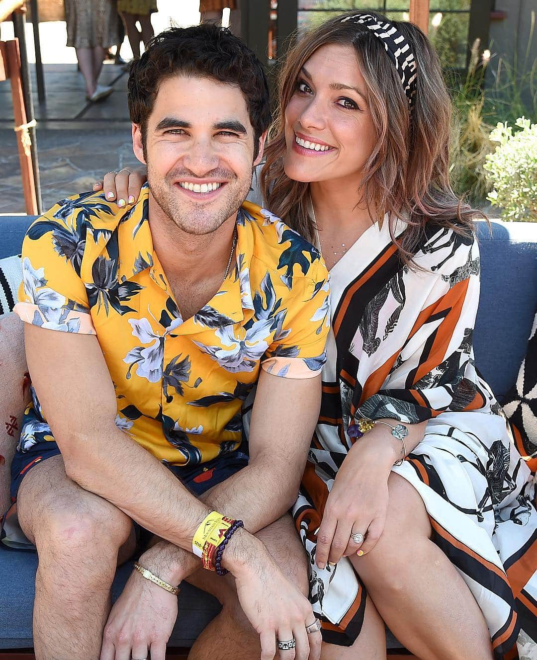 Just Jaredさんのインスタグラム写真 - (Just JaredInstagram)「@darrencriss & wife Mia join @kiernanshipka, @rowanblanchard, @zoeydeutch, & @oliviaculpo at @hm’s Poolside Party at @coachella! #DarrenCriss #MiaSwier #KiernanShipka #RowanBlanchard #ZoeyDeutch #OliviaCulpo #HM #Coachella Photos: Michael Kovac for Getty」4月14日 11時05分 - justjared