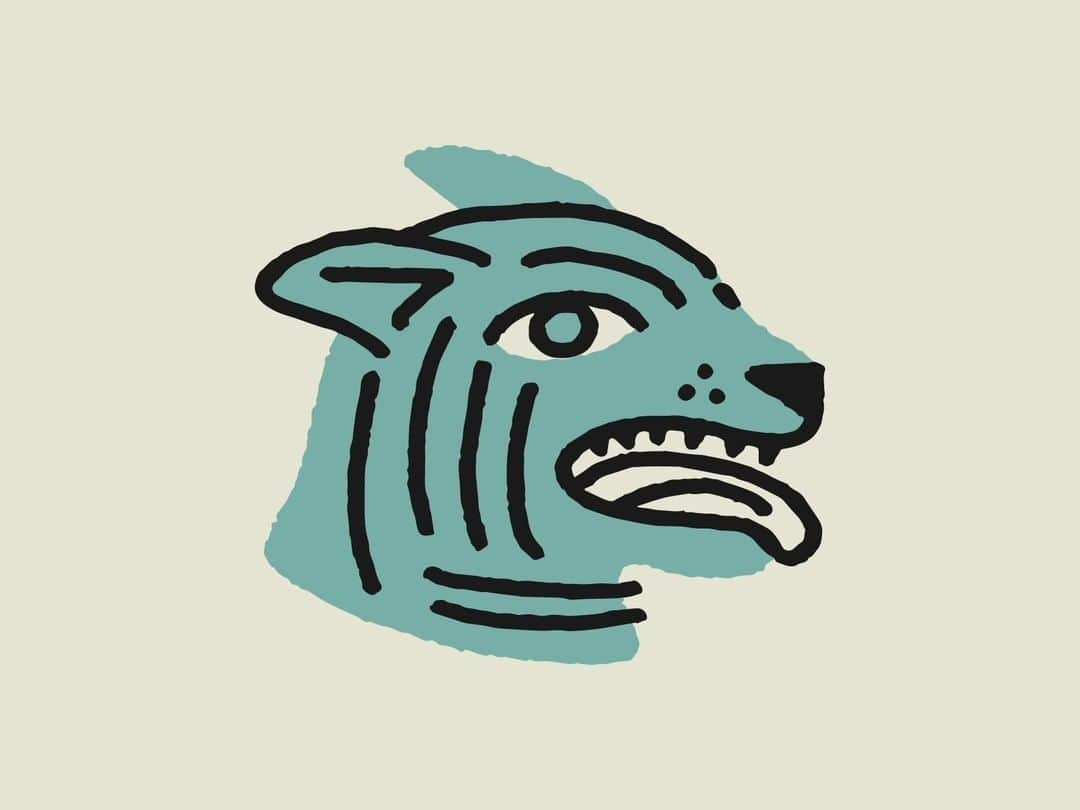 Dribbbleさんのインスタグラム写真 - (DribbbleInstagram)「Tiger Dog - Revisited by @carrasykes https://buff.ly/2GhENOv⠀ ⠀ #dribbble #dribbblers #design #illustration」4月14日 7時30分 - dribbble