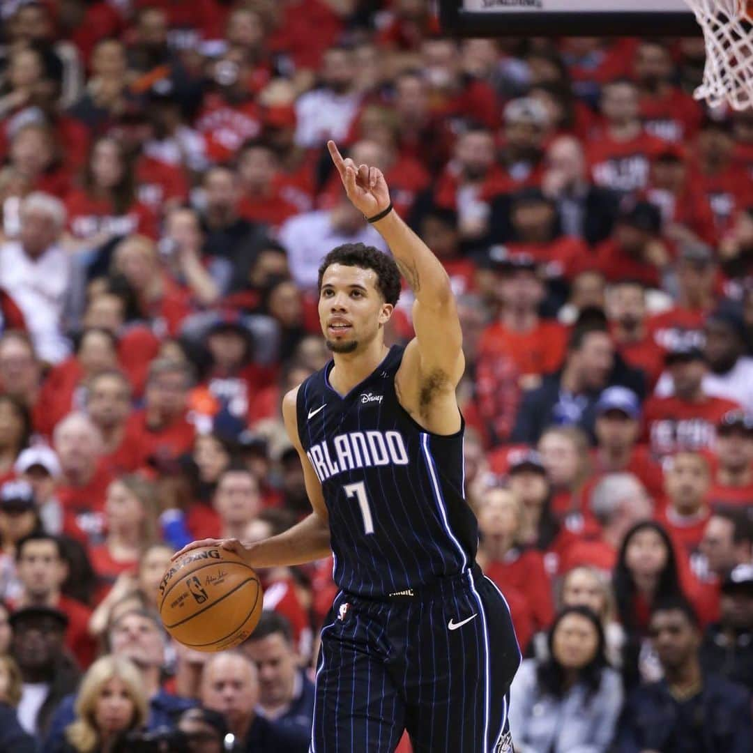 マイケル・カーター＝ウィリアムスのインスタグラム：「W! MCW and the Magic win game 1 in Toronto! Kyle Lowry is shit! - Follow @mr_carter10 (me) for more!」