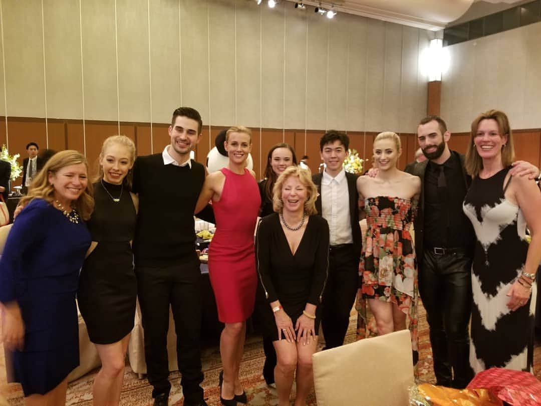 ヴィンセント・ゾウのインスタグラム：「Banquet with Team USA/JSF ❤️」