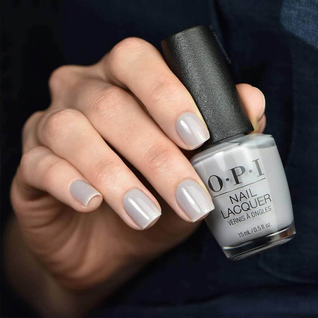 OPIさんのインスタグラム写真 - (OPIInstagram)「This weekend try our newest grey polish #EngagemeantToBe from our #OPISheers collection! Thanks for sharing @celestelovesnails⁣⠀ ⁣⠀ #GreyNails #greynailpolish #Sheer #Nails #Saturday  #nailaddict #nailedit」4月14日 8時37分 - opi