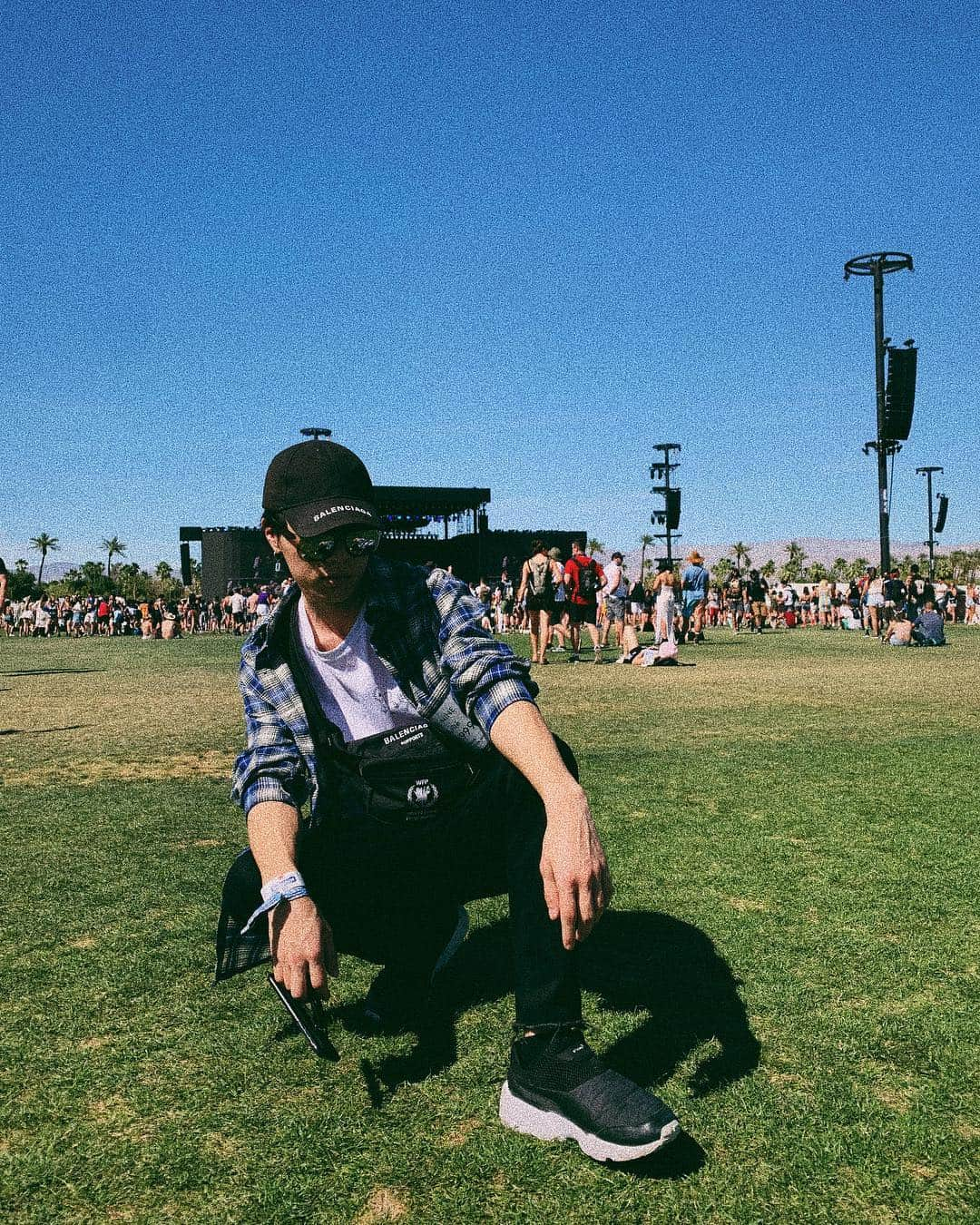 Jun Sung Ahnさんのインスタグラム写真 - (Jun Sung AhnInstagram)「Blackpink was in my area UWU 🖤💕😊 . . 📸: @luckystar_1  #coachella #blackpink」4月14日 8時57分 - juncurryahn