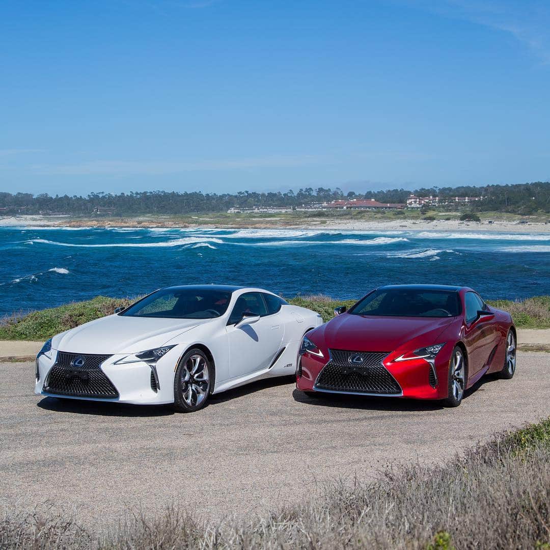 Lexus USAのインスタグラム：「Waiting patiently for you to push the limits. Come by @pbfw and tour the area in an exhilarating Lexus of your choice. #PBFW #LexusLC」
