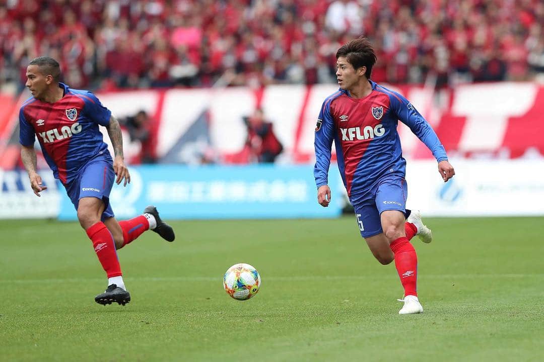 小川諒也のインスタグラム：「よっしゃー勝ったぞー！ #最高 #また次に向けて #頑張ります #fctokyo  #小川諒也」