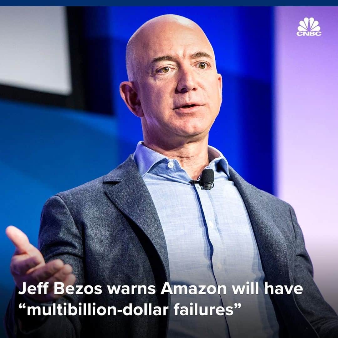 CNBCさんのインスタグラム写真 - (CNBCInstagram)「As Amazon grows, it makes sense for its failures to grow at a larger scale too.⁣ ⁣ Remember the Amazon Fire phone? Not many people do — it cost the company $170 million and was discontinued in 2015. That’s an example of a bet that didn’t turn out, and one that Amazon CEO Jeff Bezos specifically called out in his annual shareholder letter.⁣ ⁣ Bezos’ letter seems to be a warning that not all of Amazon’s bets will work out. This comes as Amazon plans its expansion into new sectors like health care, health insurance, internet delivery from outer space and even consumer robotics.⁣ ⁣ To read more from the letter, click the link in bio.⁣ ⁣ *⁣ *⁣ *⁣ *⁣ *⁣ *⁣ *⁣ *⁣ #amazon #amzn #jeffbezos #bezos #retail #ecommerce #commerce #business #businessnews #cnbc⁣」4月14日 19時55分 - cnbc