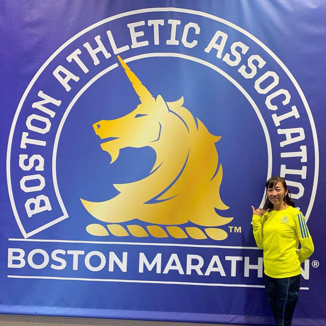 飯島寛子さんのインスタグラム写真 - (飯島寛子Instagram)「初めてのボストン！ やっとここまで辿り着きました。 無事に完走できますように‥ #bostonmarathon2019 #123rdbostonmarathon #ボストンマラソン」4月14日 11時14分 - hirokoiijima