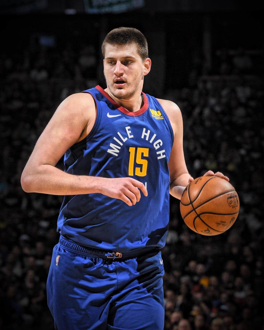 NBAさんのインスタグラム写真 - (NBAInstagram)「Nikola Jokic secures the triple-double (10/14/14) in his first #NBAPlayoffs action for the @nuggets. #TripleDoubleAlert」4月14日 13時59分 - nba