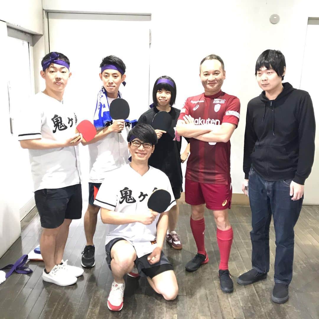 アイアム野田さんのインスタグラム写真 アイアム野田instagram 芸人卓球 惜しくも一回戦で敗退 芸人卓球 イニエスタ 長友佑都 アモーレ橋本 アイアム野田 人力舎 4月14日 14時13分 Iam Noda