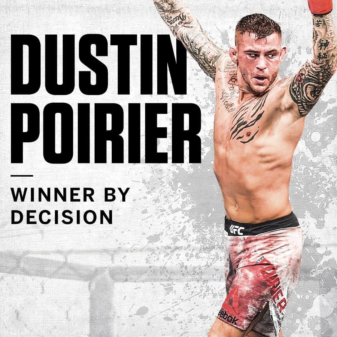 espnさんのインスタグラム写真 - (espnInstagram)「Dustin Poirier snaps Max Holloway's 13-fight win streak to win the interim lightweight title 💪 #UFC236 (via @espnmma)」4月14日 14時34分 - espn