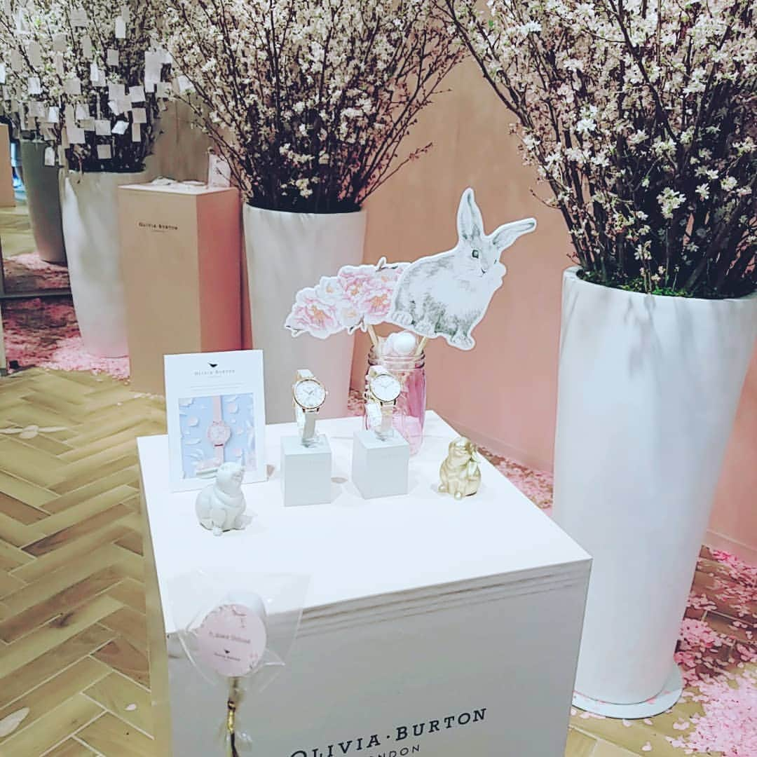 八つ橋てまりさんのインスタグラム写真 - (八つ橋てまりInstagram)「今日までだって❤️ #oliviaburtontokyo #渋谷 #八つ橋てまり」4月14日 15時00分 - temari.odebu