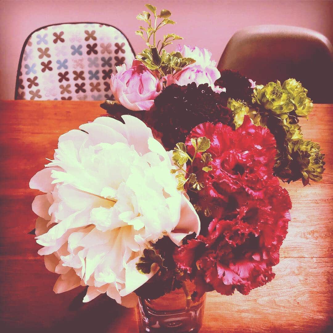 森口瑤子さんのインスタグラム写真 - (森口瑤子Instagram)「. . かわゆす✨ . #お花様たち① #差し入れ #ありがとうございました♡」4月14日 17時03分 - yokomoriguchi_official