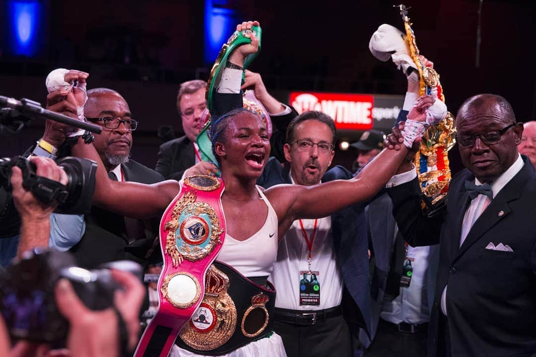 オリンピックチャンネルさんのインスタグラム写真 - (オリンピックチャンネルInstagram)「Double Olympic champion @ClaressaShields beat Christina Hammer to unify middleweight titles in what was billed as the biggest fight in women's #boxing history. 🥊」4月14日 17時18分 - olympicchannel_x