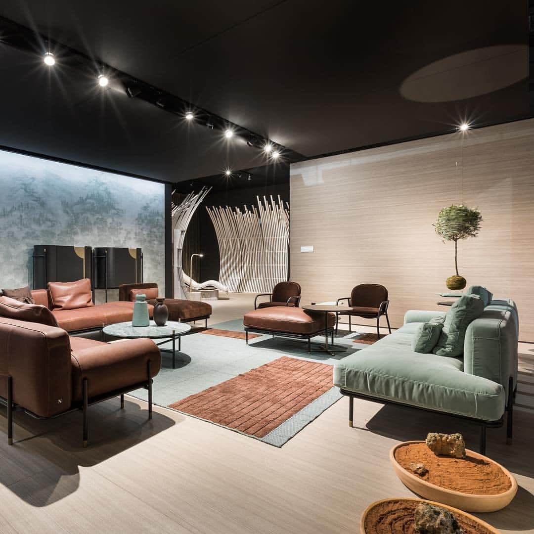 Natuzzi Officialさんのインスタグラム写真 - (Natuzzi OfficialInstagram)「Like a vast canvas of natural and rare beauty, our Selva collection by Enrique Marti takes inspiration from the colours of olive groves and the brown of the trunks. Explore the collection at our stand until the 14th of April. #SaloneDelMobile2019 #MDW #mdw19 #NatuzziMadreTerra #Natuzzi60 #sustainabledesign #Natuzzi #NatuzziItalia #comfort #elegance #design #lifestyle #style #furniture #homefurniture #madeinitaly #living #interiordesign #decor #furnituredesign #homedesign #inspiration #interior #instadesign #designlovers #italianstyle #homedecor #lovedesign #designers #designer」4月14日 17時22分 - natuzzi