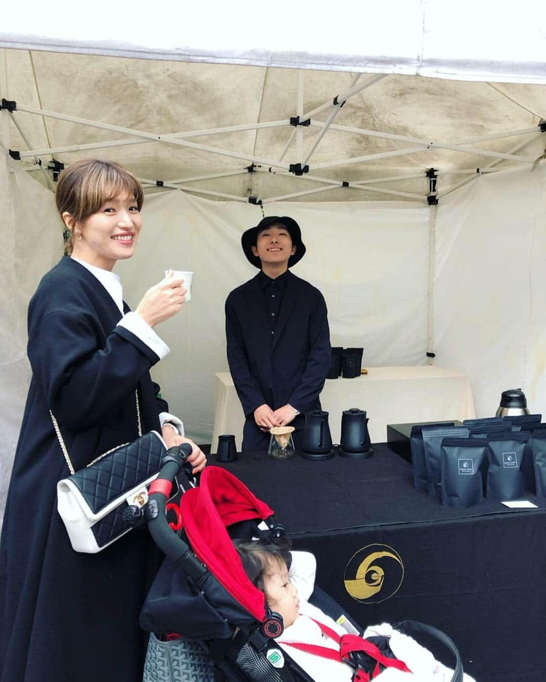 廣瀬規子さんのインスタグラム写真 - (廣瀬規子Instagram)「@tokyocoffeefestival へ☕️✨ * @horizon_labo の響くんの所へ😊 * 美味しいんだぁ！！🙈💓 * #horizonlabo #ホライズンラボ #岩野響 くん #tokyocoffeefestival  #コーヒー #コーヒー好き #珈琲 #coffeehoric  #coffeelover #ネルドリップ #美味しい #やばめ #響くんさすが #のりことコーヒー」4月14日 17時52分 - noriko_style