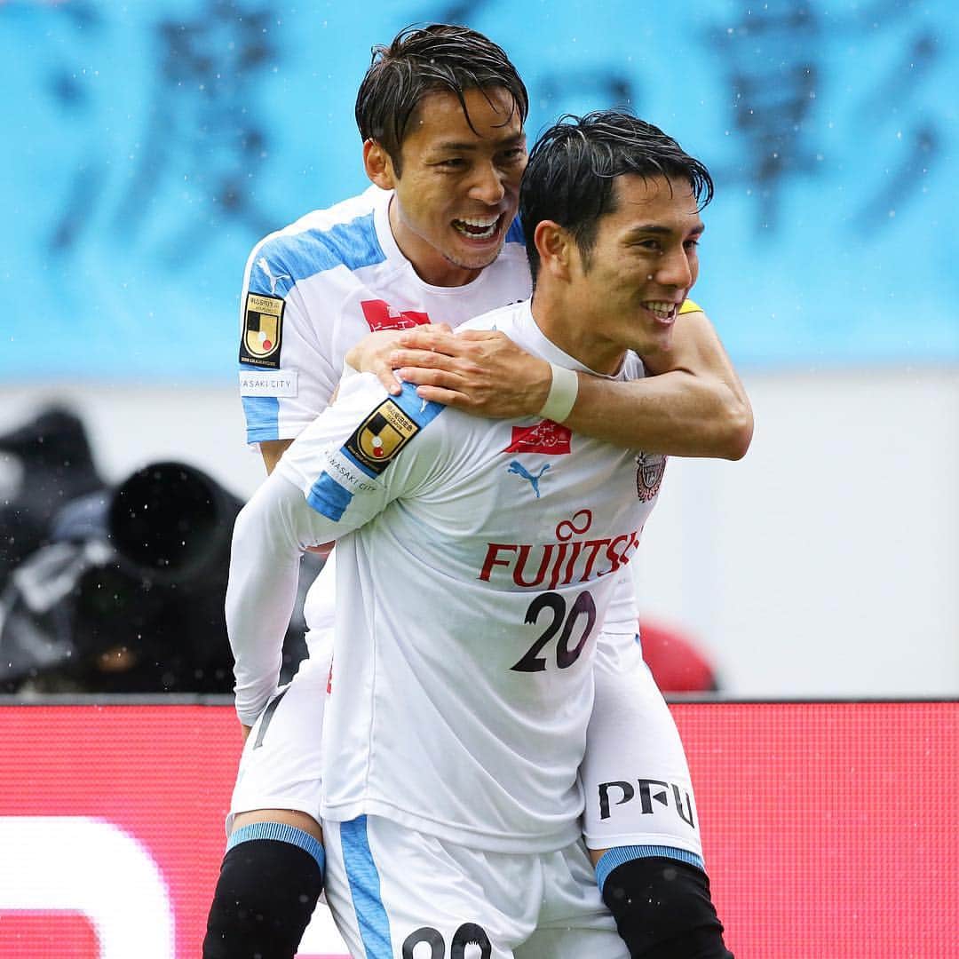 のインスタグラム：「. ＼知念慶が決勝弾⚽️／ 3戦連発となるゴールでチームを完封勝利に導く‼︎ (Photo:J.LEAGUE) . 🏆#明治安田生命J1リーグ 第7節 🆚#サガン鳥栖 0-1 #川崎フロンターレ ⚽️#知念慶(51分)  #soccer #football #jleague #J1 #sagantosu #frontale #kawasakifrontale #サッカー #フットボール #Jリーグ #コトシハJガハンパナイ #⚽️」