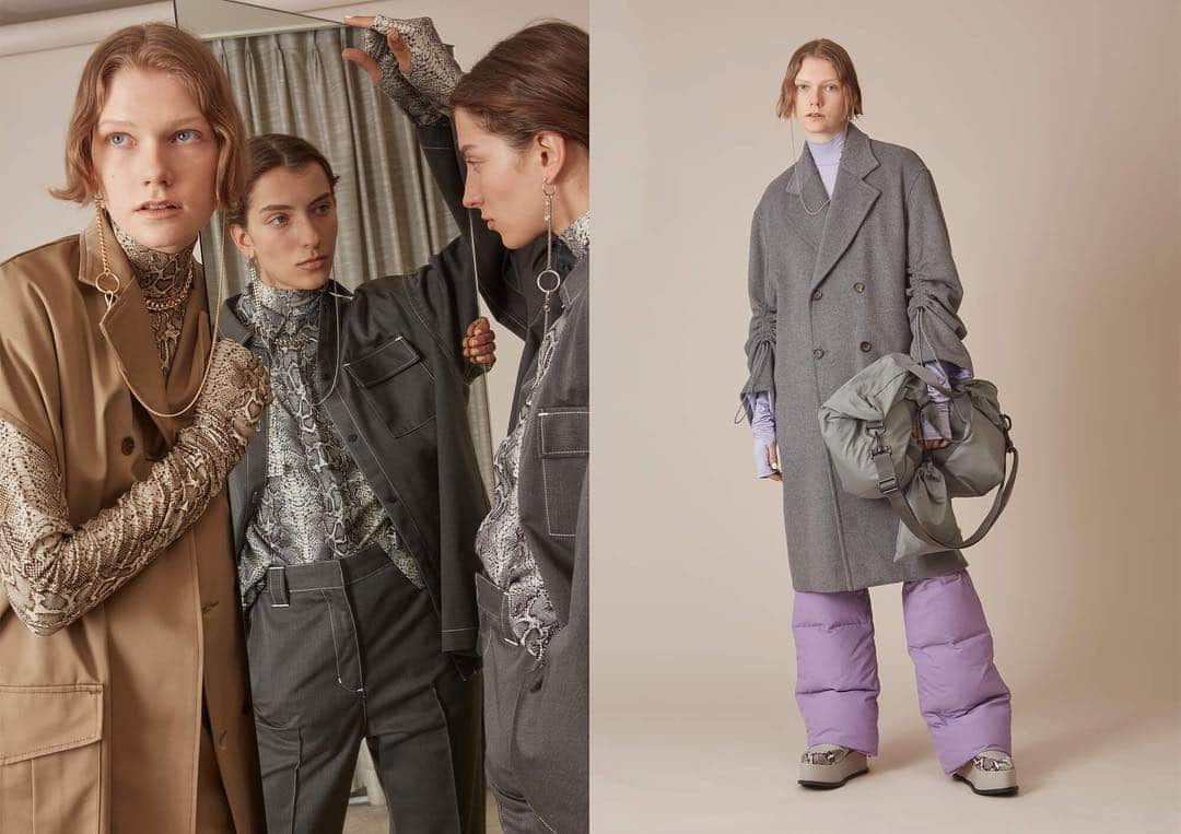 のインスタグラム：「@gvgv_official aw 2019-20 Designer @mug_pgm  Photography @fumi_nagasaka  Hair and make up @rieshiraishi1220  Styling @gvgv_official and @shun_watanabe」
