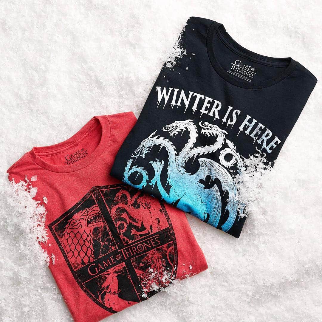 ロック&リパブリックのインスタグラム：「Happy GOT day! Winter is finally here—dress accordingly. #Kohls #gameofthrones」