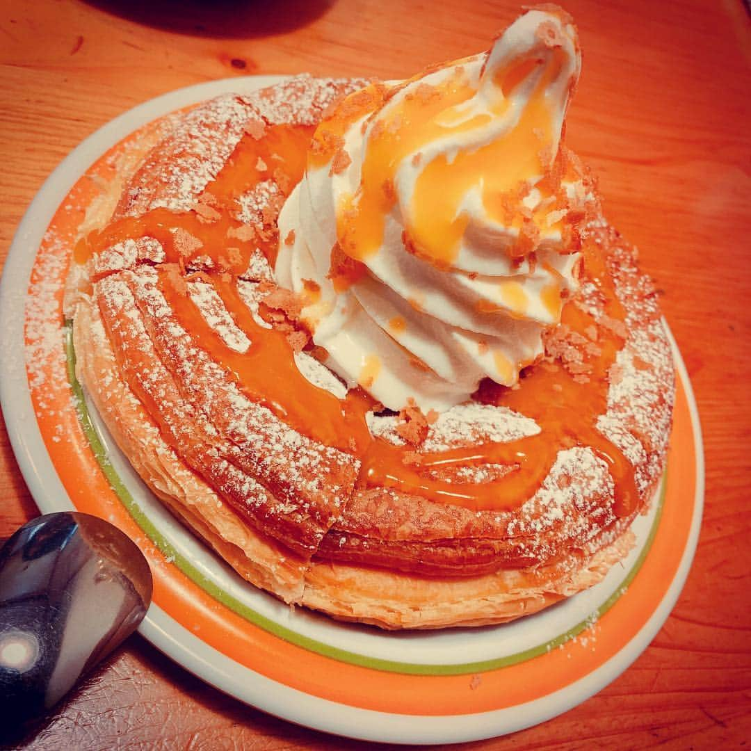 HIROさんのインスタグラム写真 - (HIROInstagram)「コメダ珈琲٩( ᐛ )و 前にランチで！！美味い٩( 'ω' )و #コメダ珈琲 #デザート #美味い #ランチ」4月14日 20時35分 - hiro19770420