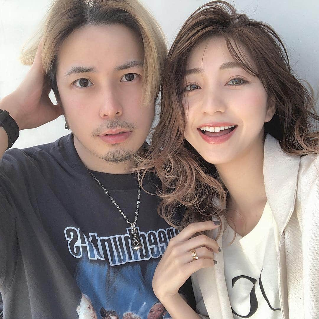 松尾 瞳さんのインスタグラム写真 - (松尾 瞳Instagram)「夫婦写真👦🏻🧡👧🏻 . #夫婦 #ゆーきひとみ」4月14日 21時24分 - hitomimatsuo.09