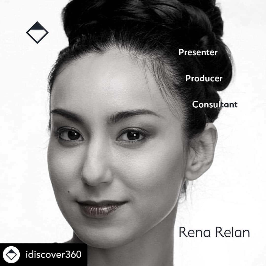 RENAのインスタグラム：「Repost from @idiscover360 . Thank you for having me in your posts! #RENA #Presenter #producer #consultant #essense #spiritual #wellbeing」